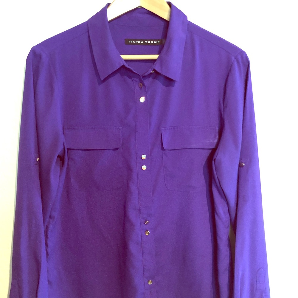 Ivanka Trump Double Button blouse